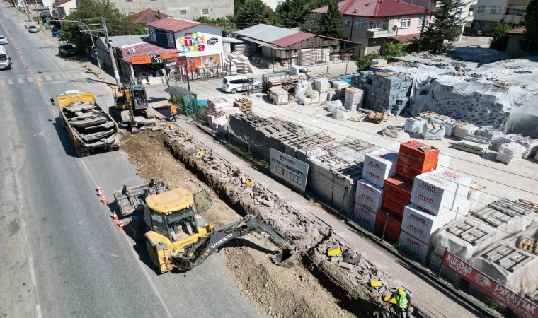 Akyazının altyapısı güçleniyor