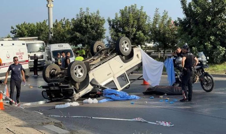 Alanya’da safari cipi devrildi; 1 kişi öldü, yaralılar var