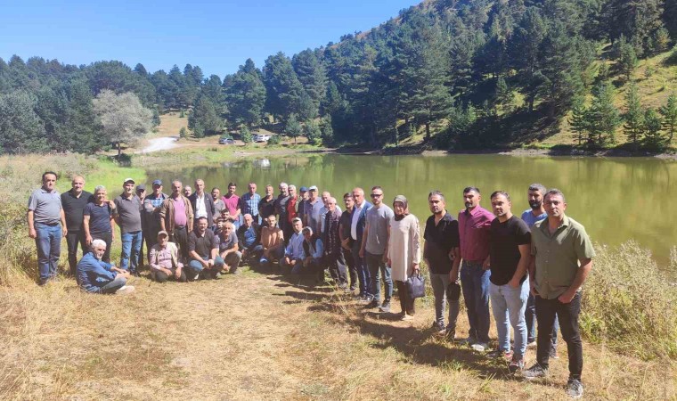 Altınpınar köyü halkı Limni Gölünün tesisleşme projesine karşı çıktı