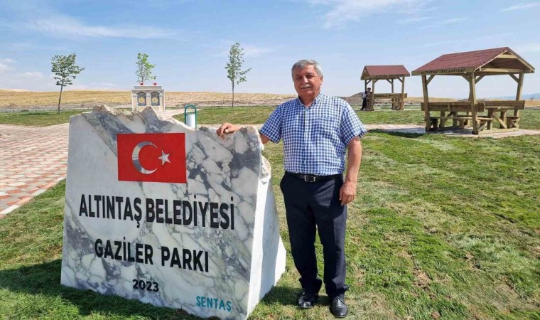 Altıntaşta Gaziler Parkı hizmete girdi