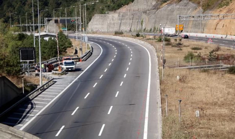 Anadolu Otoyolu Ankara yönü, derz çalışması nedeniyle 9 Kasım’a kadar ulaşıma kapatıldı