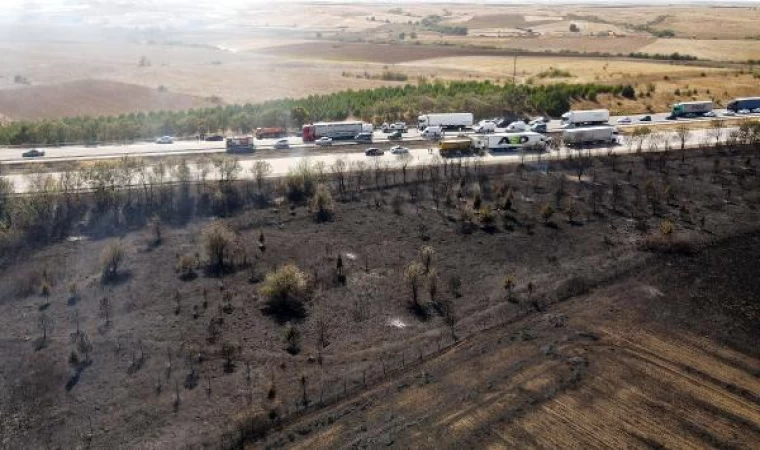 Anız ateşinden duman kaplayan TEM’de zincirleme kaza: 1 ölü, 36 yaralı/ Ek fotoğraf