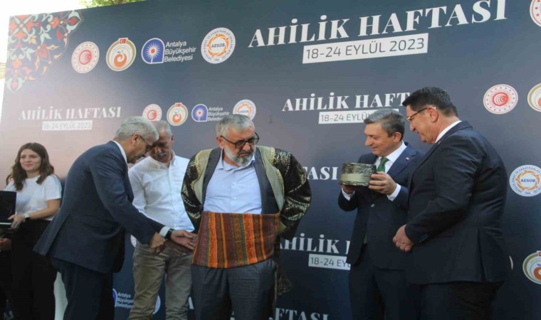 Antalyada 36. Ahilik Haftası törenle kutlandı