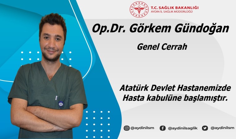 Atatürk Devlet Hastanesinde yeni doktorlar göreve başladı