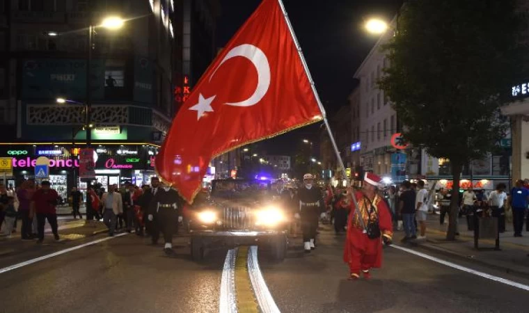 Atatürk’ün Sivas’a gelişine temsili canlandırma