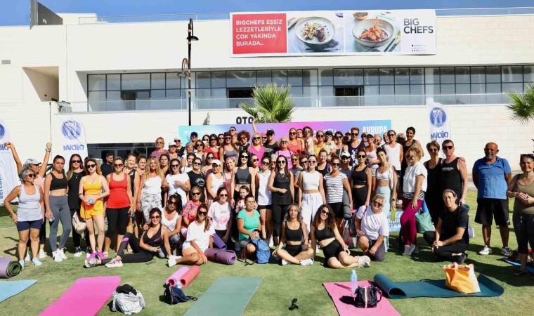 Avrupa Hareketlilik Haftasında Didimde pilates etkinliği gerçekleştirildi