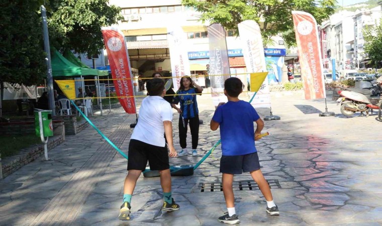 Avrupa spor haftası Menteşede çeşitli etkinliklerle kutlandı