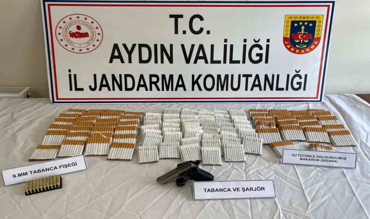 Aydında kaçak sigara operasyonu: 1 gözaltı