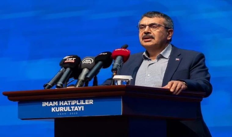 Bakan Tekin: İmam hatip okullarını alternatif bir model olarak dünyaya sunacağız