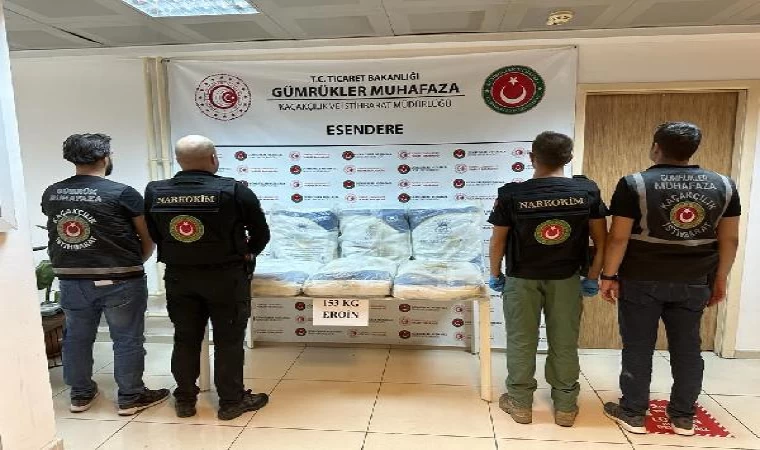 Bakan Yerlikaya: Gümrük sahasındaki TIR’da 153 kilo eroin yakalandı/ Ek fotoğraf