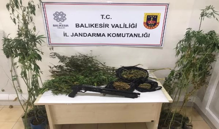 Balıkesir’de uyuşturucu operasyonu: 3 gözaltı