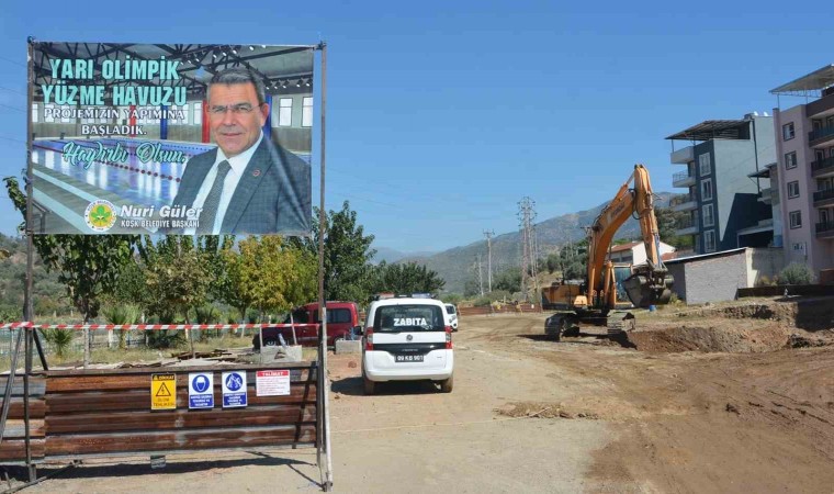 Başkan Gülerden yarı olimpik havuz müjdesi