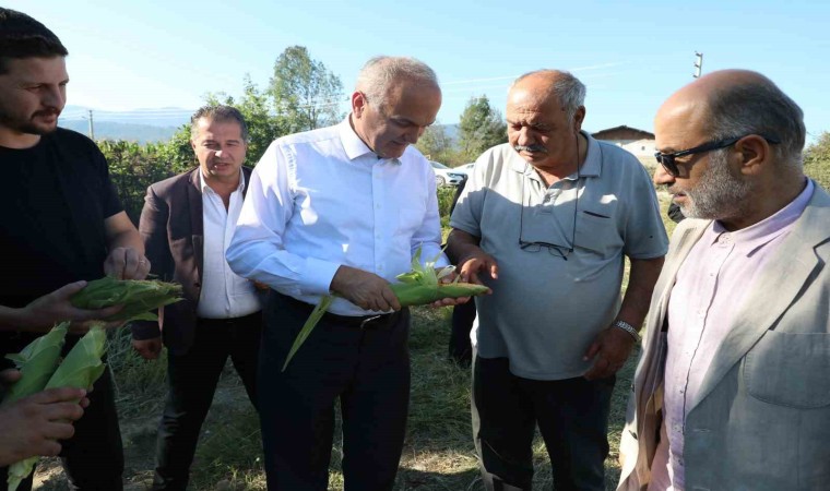 Başkan Özlü “Gelecek yıl 30 dönüm alanda çeltik yetiştireceğiz”