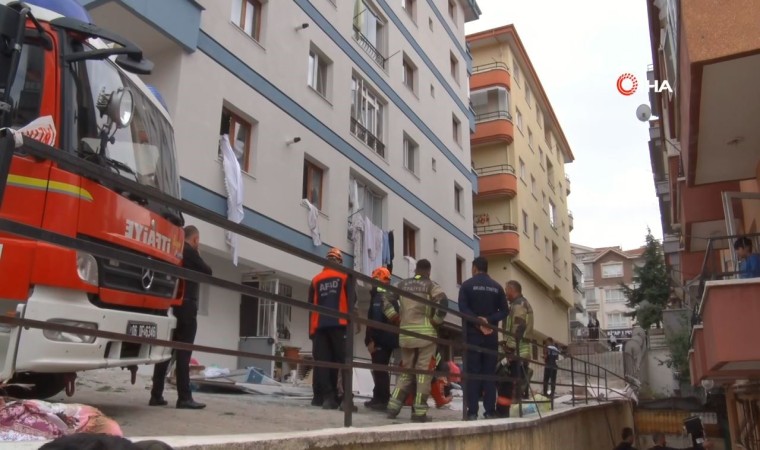 Başkentte doğal gaz patlaması: 1 ölü