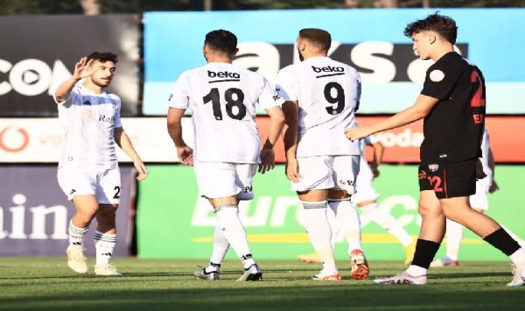 Beşiktaş, hazırlık maçında Fatih Karagümrük’ü 2-0 mağlup etti