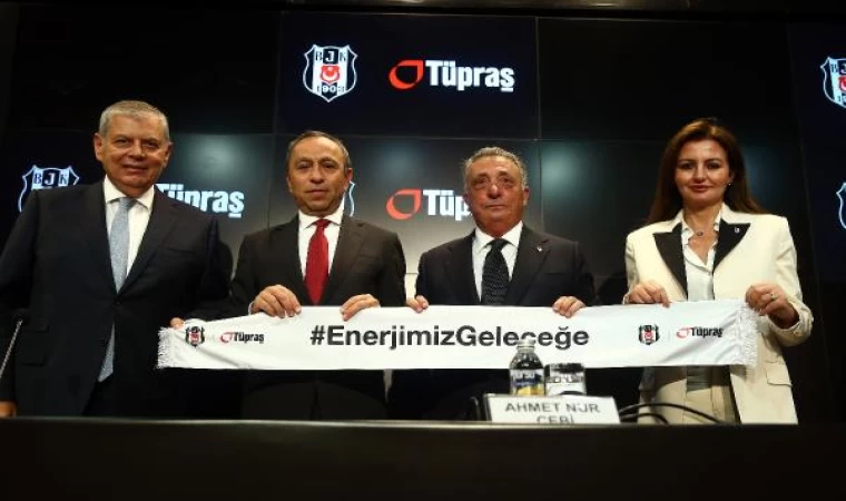 Beşiktaş, Tüpraş ile stat isim sponsorluğu anlaşması imzaladı