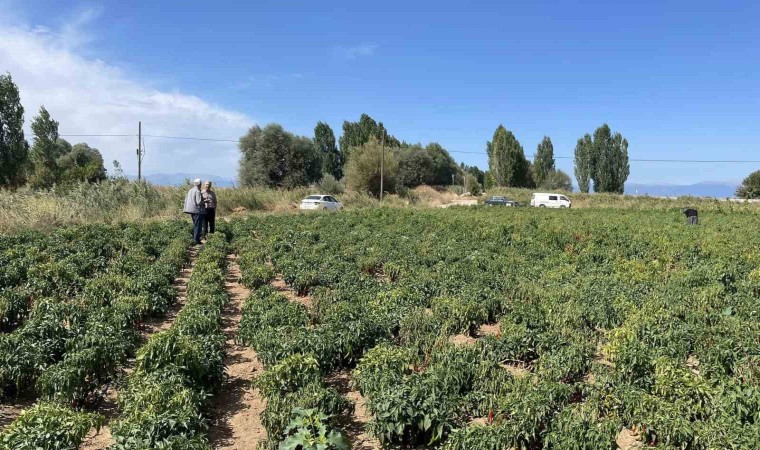 Beyşehirde çiftçiler ürün zararlılarına karşı bilgilendiriliyor