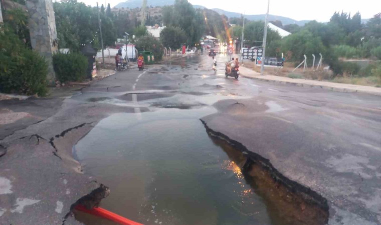 Bodrumda isale hatlarında patlamalar bitmiyor