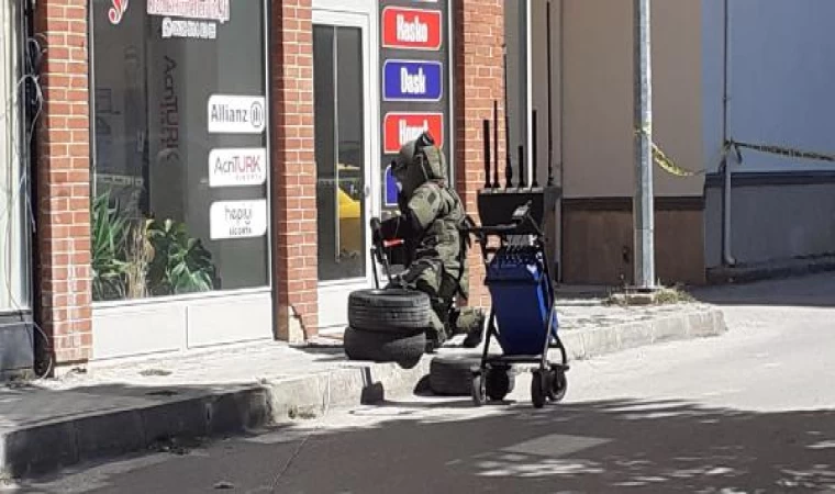 Bomba sanıldı, konfeti patlatma düzeneği çıktı