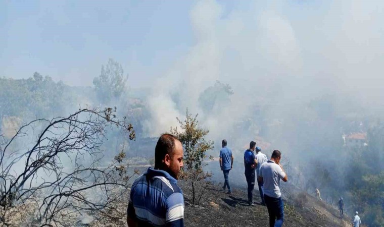 Buldandaki yangında faciadan dönüldü