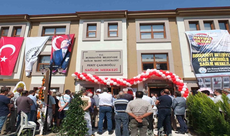 Burhaniyede Sağlık Merkezi açıldı