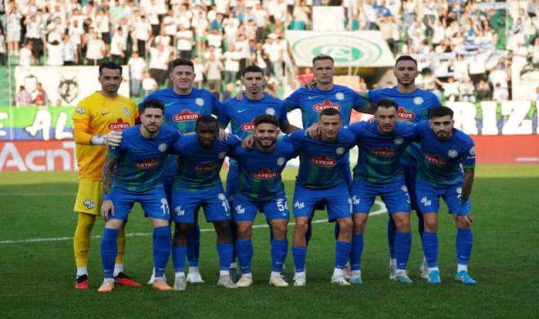 Çaykur Rizespor - Sivasspor: 1-1