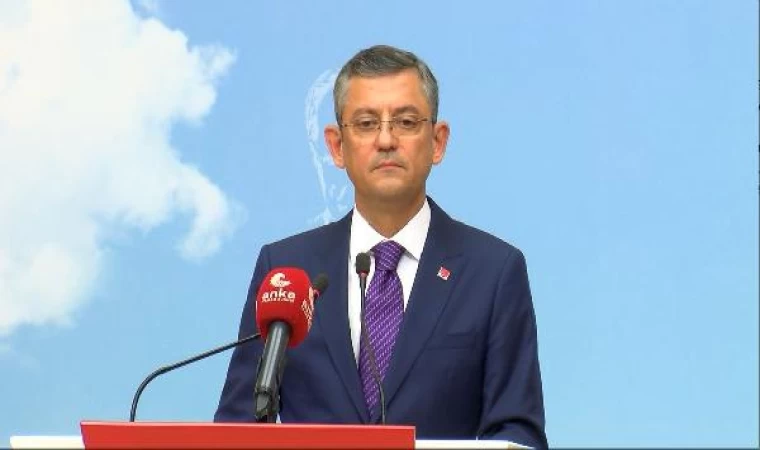 CHP’li Özel, genel başkan adaylığını açıkladı