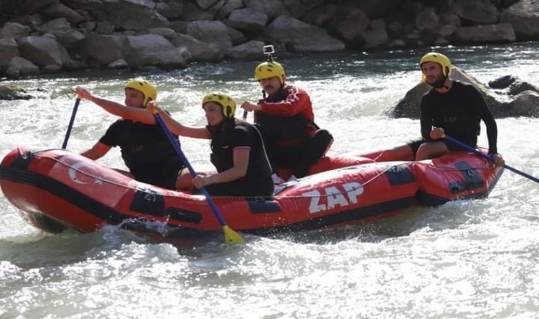 Çukurcada rafting heyecanı devam ediyor