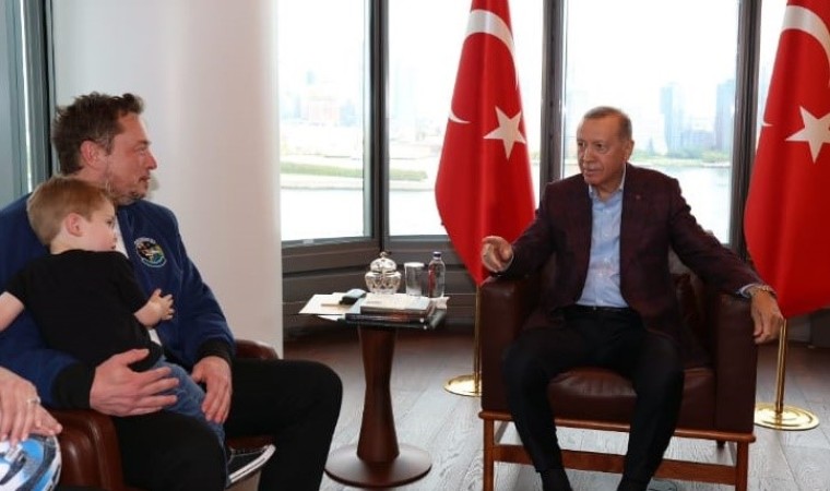 Cumhurbaşkanı Erdoğan, Elon Muskı kabul etti