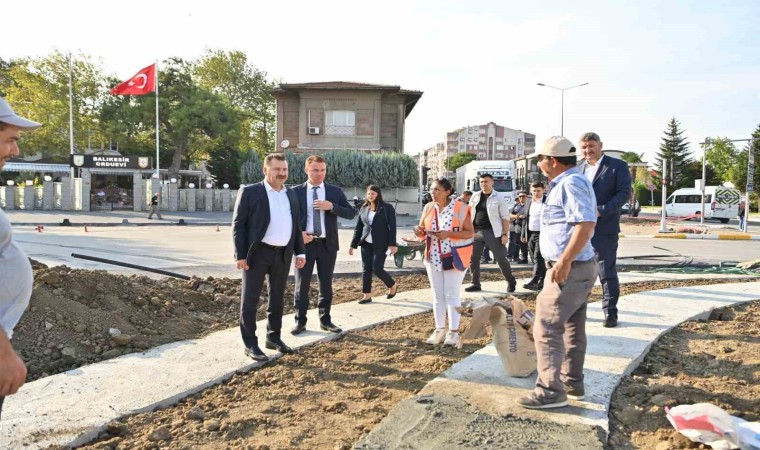 Cumhuriyet Meydanına peyzaj çalışması