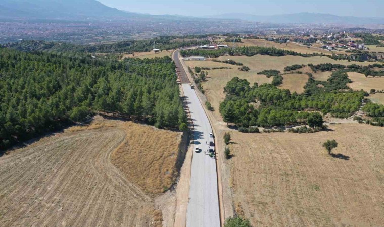 Denizlide eski Honaz yolu yenileniyor