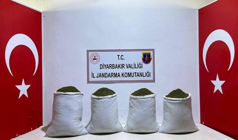 Diyarbakırda 117 kilo esrar ele geçirildi