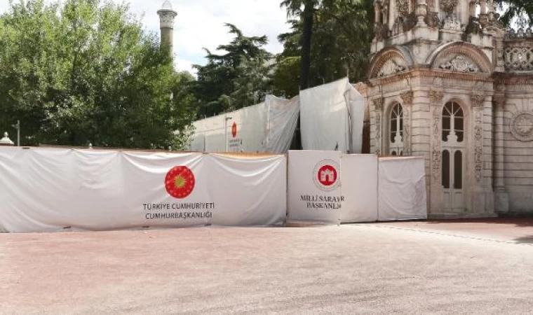 Dolmabahçe Sarayı’ndaki restorasyonda sona gelindi