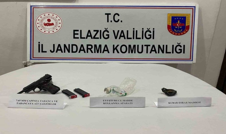 Elazığda uyuşturucu operasyonu: 2 gözaltı