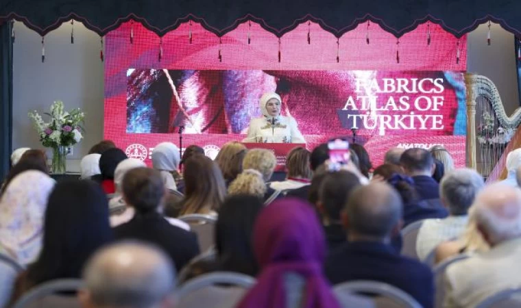 Emine Erdoğan, ABD’de ‘Türkiye Dokuma Atlası Programı’na katıldı