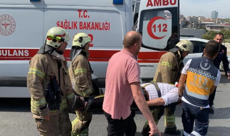 Esenler’de iş yeri asansörü düştü; 4 yaralı -1