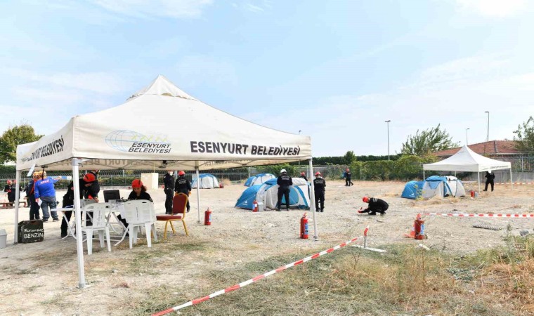 Esenyurt Arama Kurtarma Ekibi AFADın gerçekleştirdiği sınavda başarılı oldu