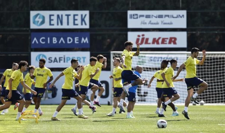 Fenerbahçe, Başakşehir maçı hazırlıklarına ara vermeden başladı