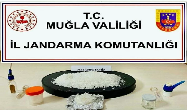 Fethiye’de 650 gram metamfetaminle yakalanan 3 kişiye gözaltı