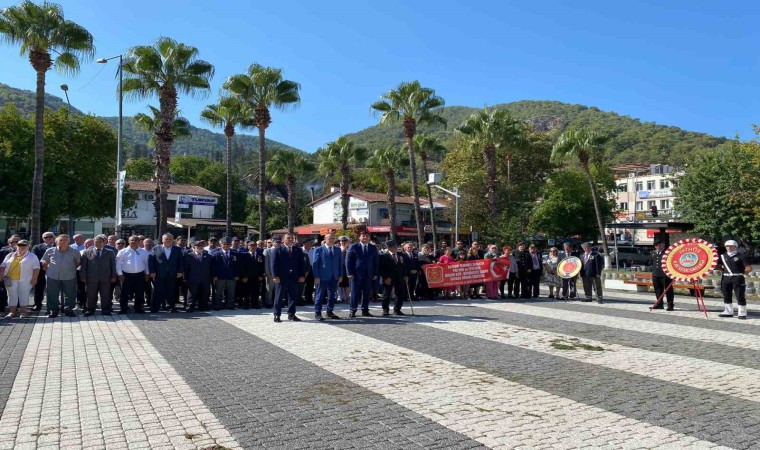 Fethiyede Gaziler Günü törenle kutlandı