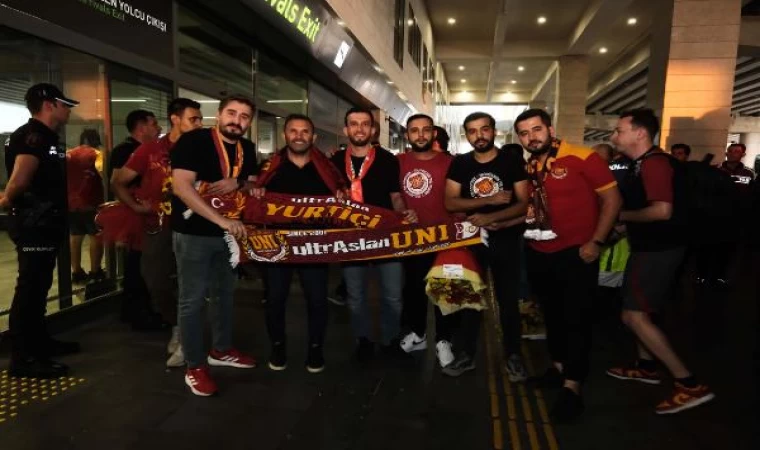 Galatasaray kafilesi Gaziantep’te