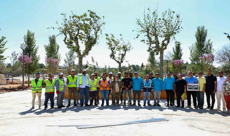 Gaziantep Festival Parkın yapımında sona yaklaşılıyor