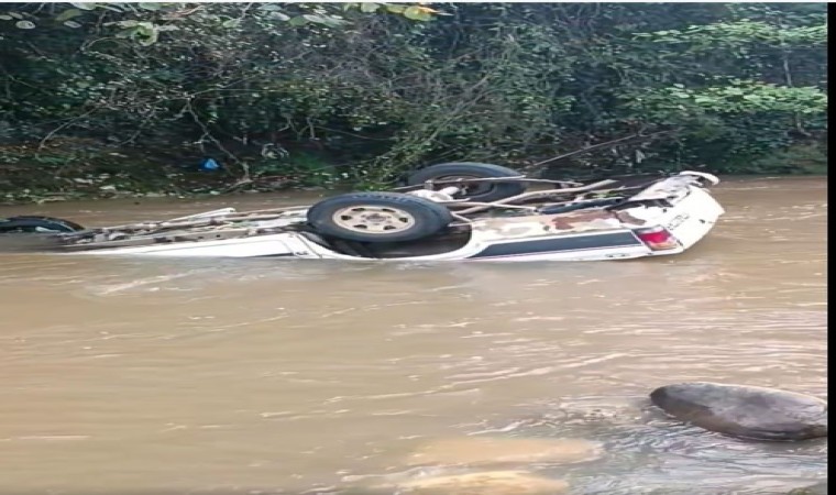 Giresunda trafik kazası: 1 ölü, 2 yaralı