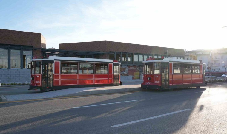 Gölbaşında Eymir tramvayı test sürüşleri başladı