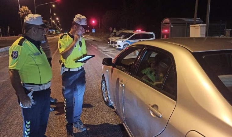 Gönende motosiklet ve araçlar denetlendi