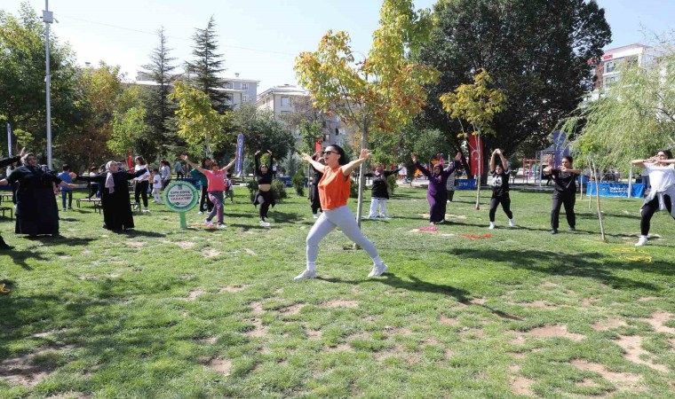 İpekyolunda Avrupa Hareketlilik Haftası etkinlikleri sabah sporuyla başladı