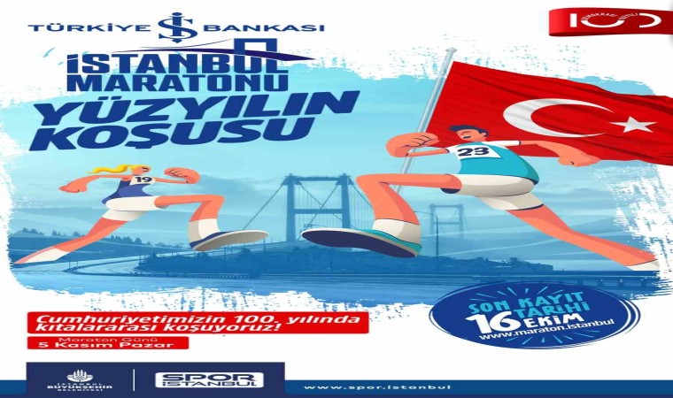 İş Bankasından İstanbul Maratonuna 100. yıl desteği