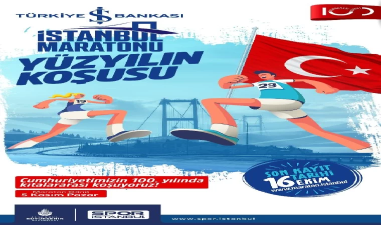 İş Bankası’ndan İstanbul Maratonu’na 100’üncü yıl desteği