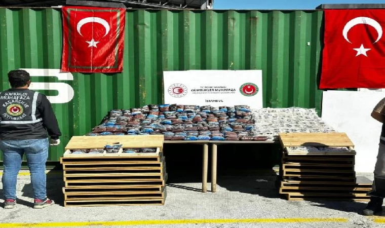 İstanbul’da büyük operasyon: 424 kilo uyuşturucu ele geçirildi