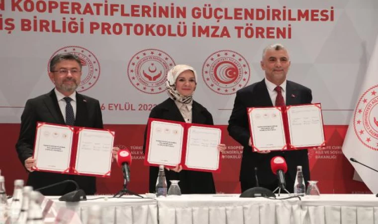 Kadın kooperatiflerinin desteklenmesine yönelik protokol, 5 yıl uzatıldı